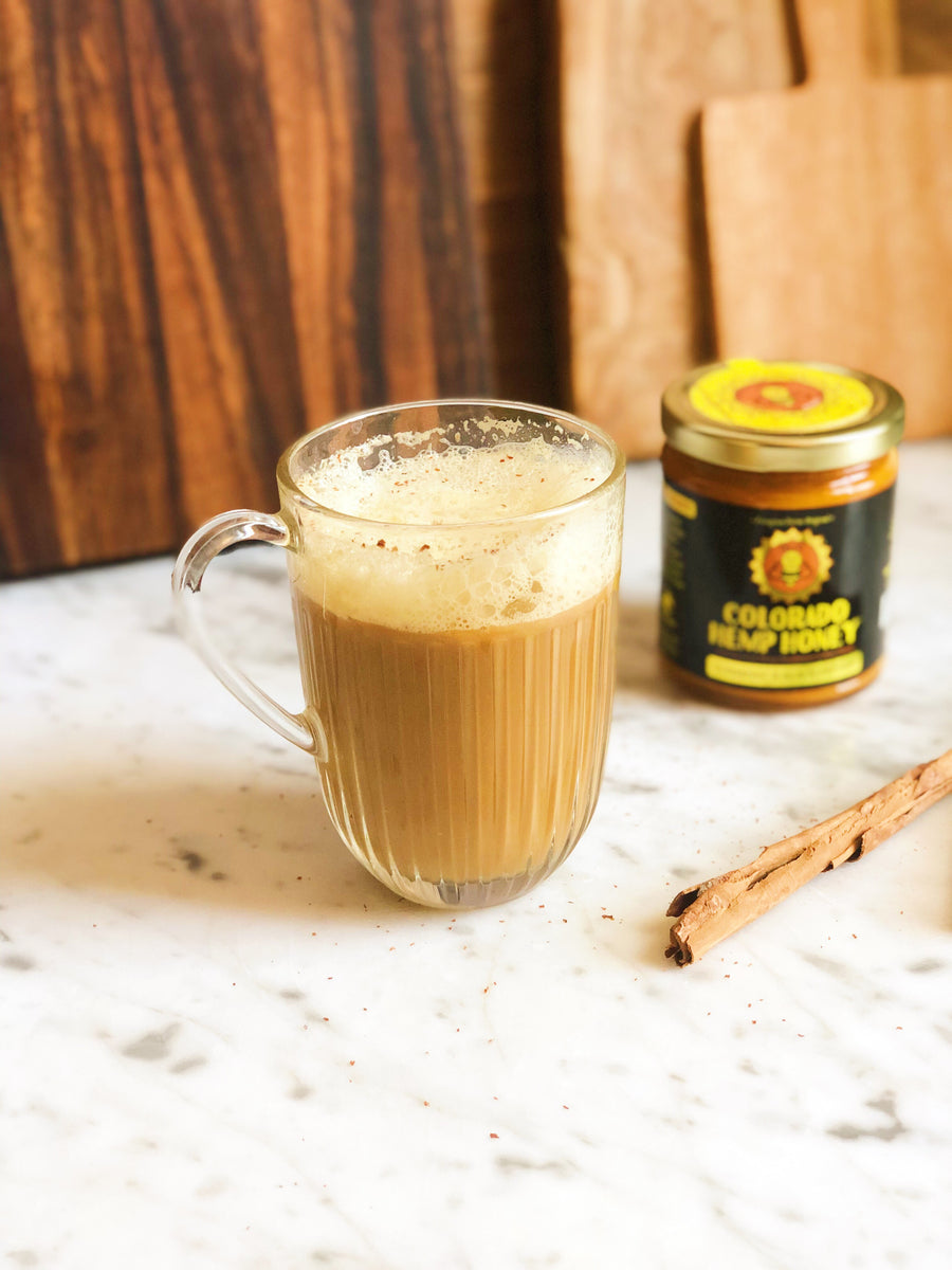 Pumpkin Spice Hemp Honey Latte | Colorado Hemp Honey