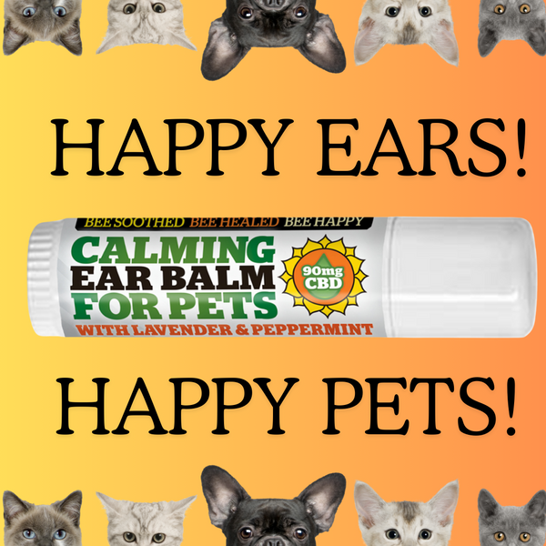 Calming Ear Balm - CBD Hemp Pet Balm - Lavender & Peppermint