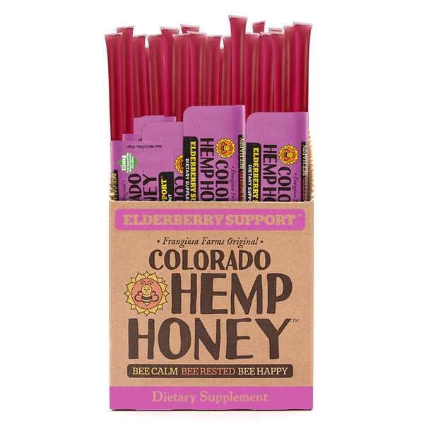 CHH - CBD Honey Sticks Elderberry Support 100 ct