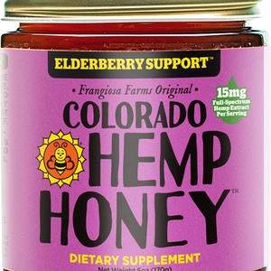 CBD Honey Jar - Elderberry Support 170g