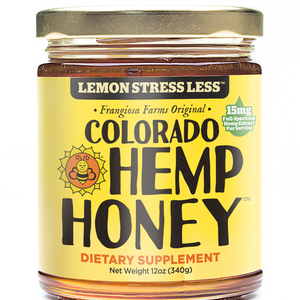 Colorado Hemp Honey - Lemon Stress Less CBD For Stress Relief