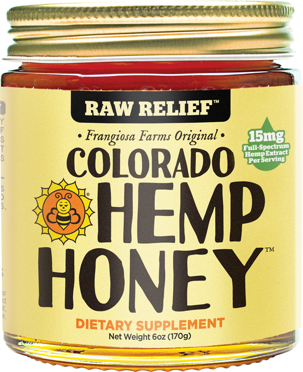 Colorado Hemp Honey Raw Relief - Closer Look