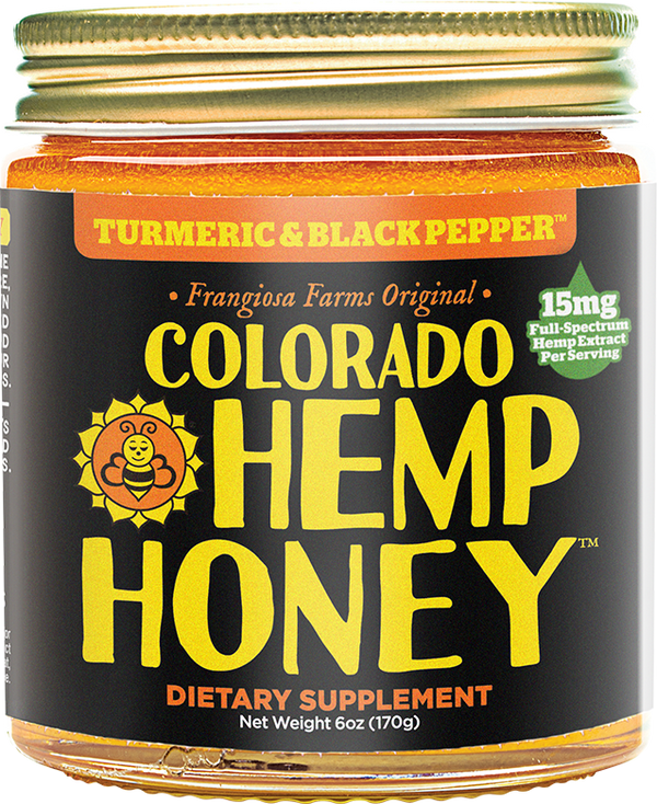 CBD Honey Jar - Turmeric & Blackpepper 170g
