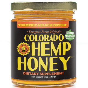 CBD Honey Jar - Turmeric & Blackpepper 340g