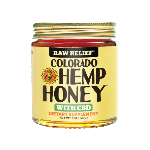 Colorado Hemp Honey - Raw Relief Full Spectrum CBD