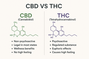 CBD vs THC: Learn the Differences and Benefits
