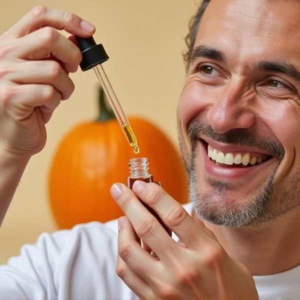 Curavita Pumpkin Seed Oil CBD Tincture | Heart & Prostate Health