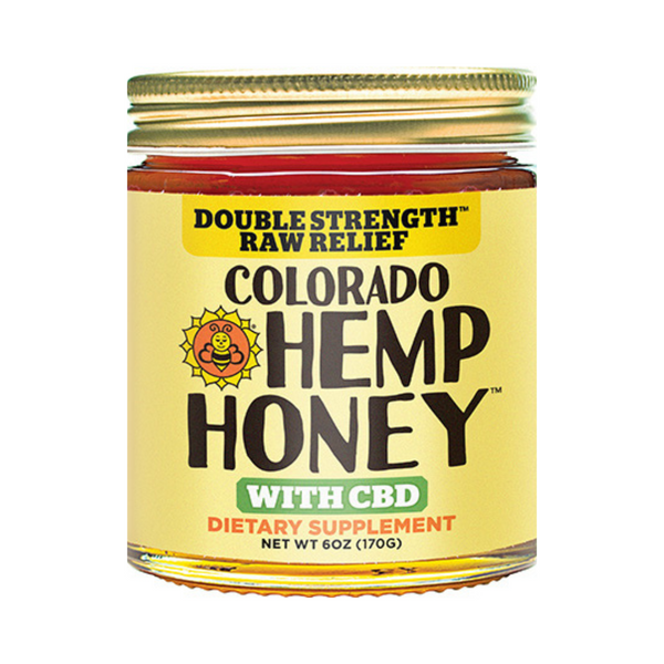 CBD Hemp Honey Jar - Double Strength