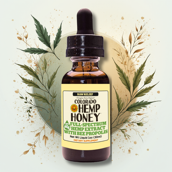 Raw Relief CBD Tincture | Balance & Pain Support