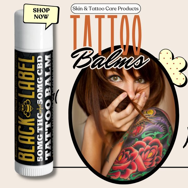 Tattoo & Skin Health THC:CBD with Arnica, Boswellia, and Beeswax