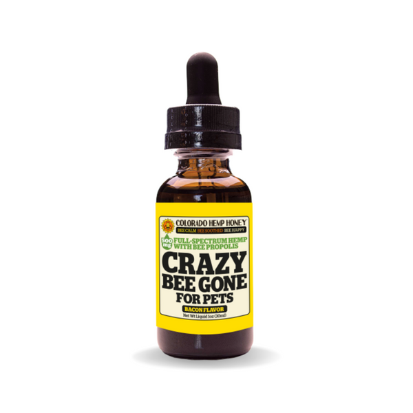 'Crazy Bee Gone' CBD Hemp Pet Tincture