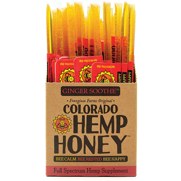 CHH - Relief For Insomnia CBD Honey Sticks Ginger Soothe 100 ct