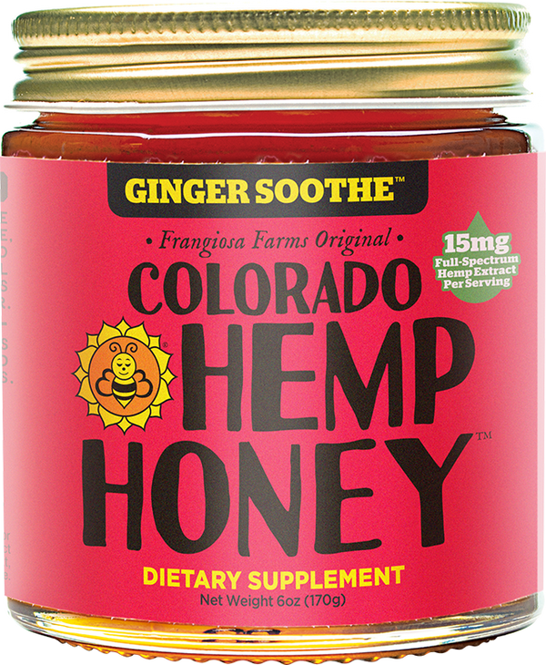 Colorado Hemp Honey Ginger Soothe - Closer Look