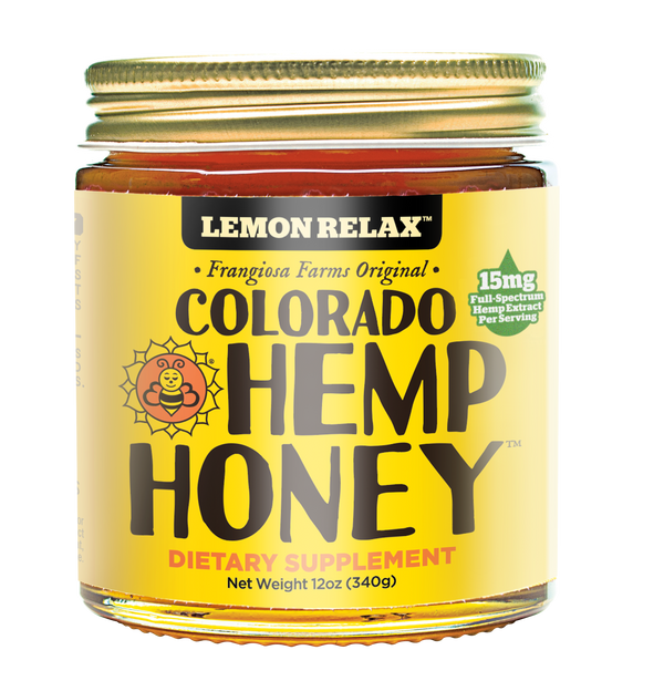 Colorado Hemp Honey - Lemon Stress Less CBD Relief