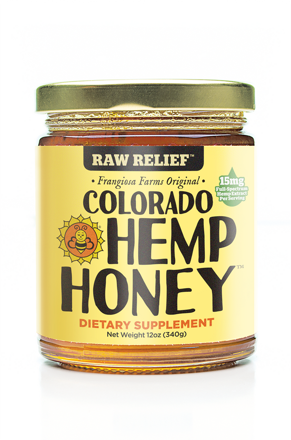 Colorado Hemp Honey - Raw Relief CBD For Pain Relief