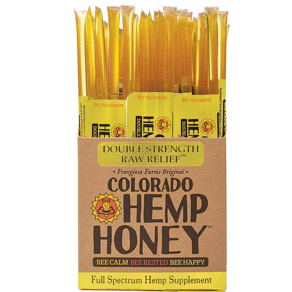 CHH - CBD Honey Sticks Double Strength Raw Relief 100 ct