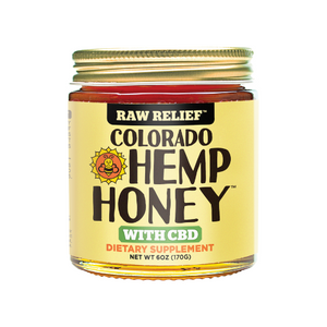 Colorado Hemp Honey - Raw Relief Full Spectrum CBD